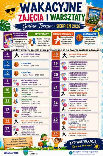 Sierpień na sportowo w gminie Torzym