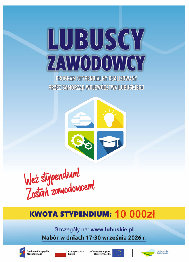 Lubuscy zawodowcy - plakat programu