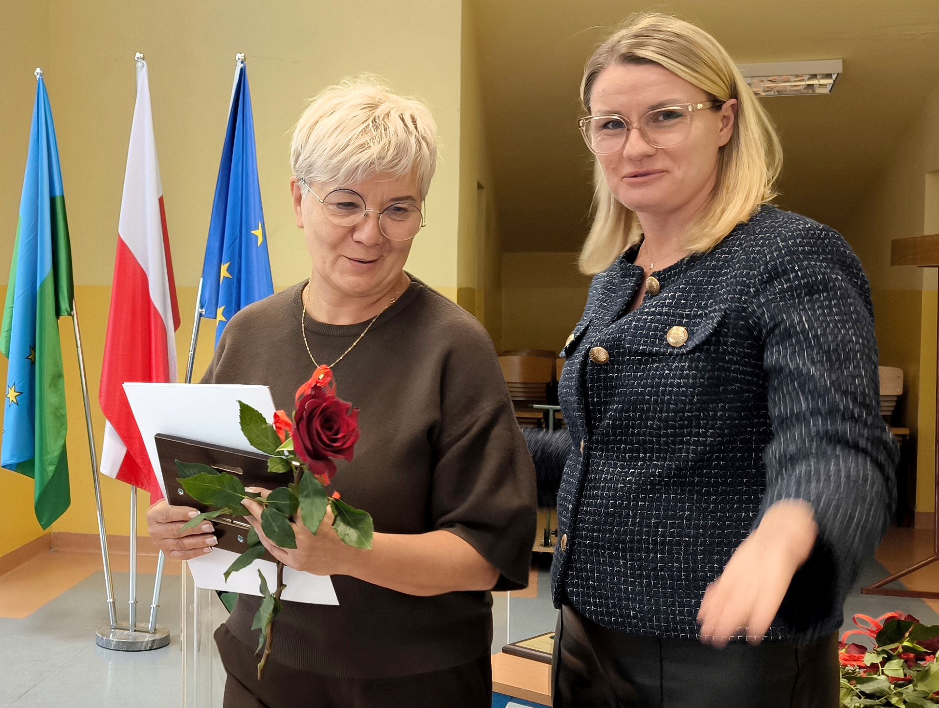 Uroczystość pożegnania i&nbsp;przywitania dyrektor&oacute;w plac&oacute;wek edukacyjnych