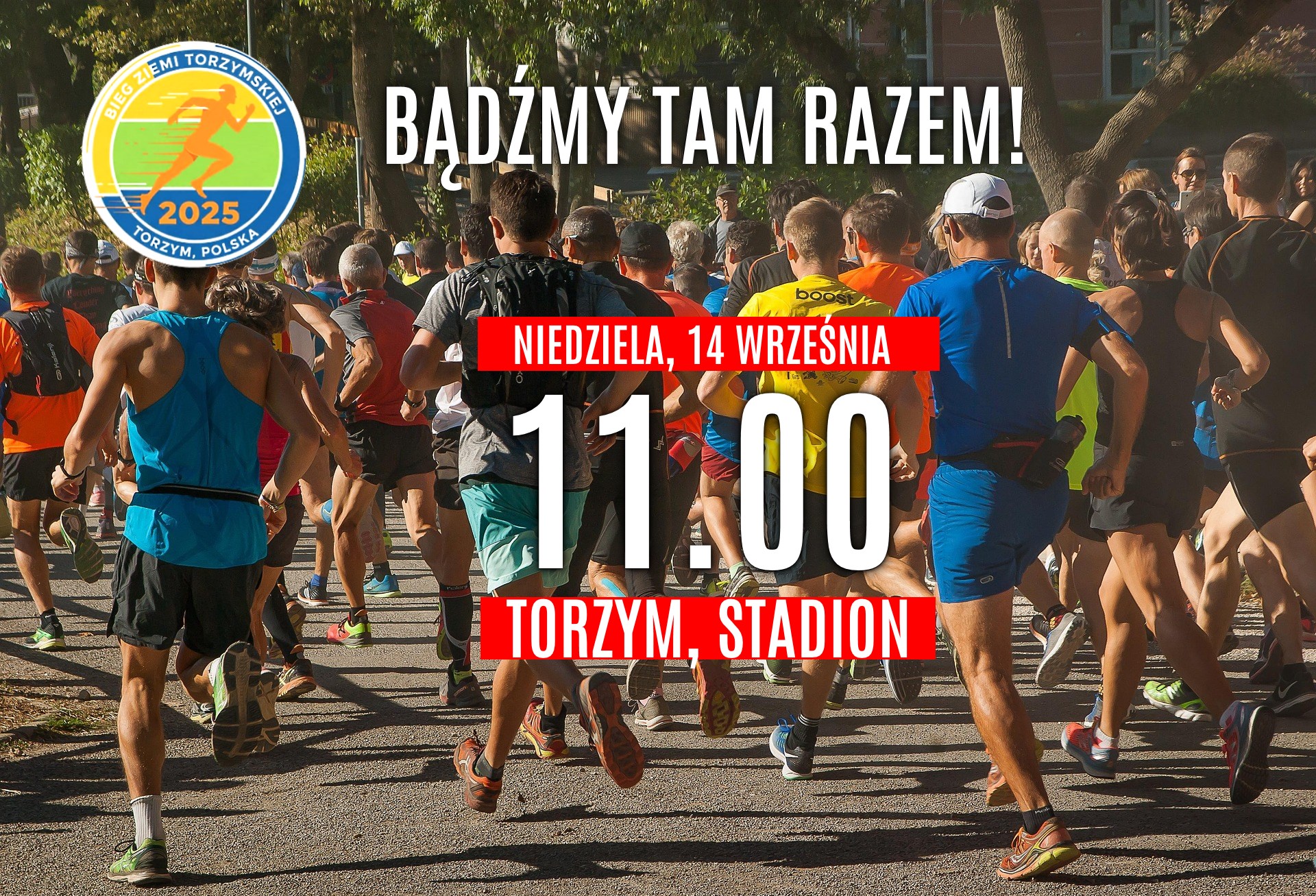 Bieg Ziemi Torzymskiej - 14 września godzina 11 - zaproszenie