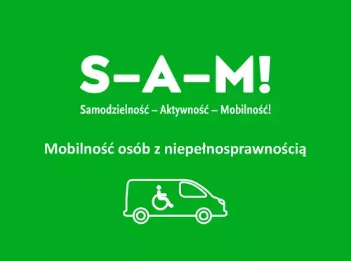 Znak mobilność osób z niepełnosprawnością