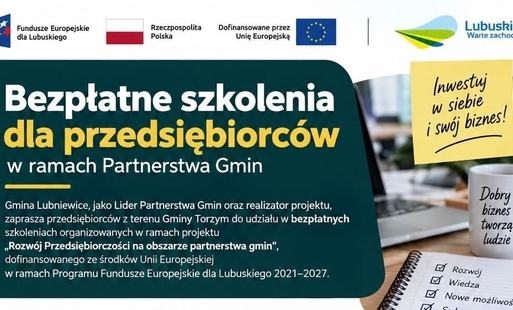 Bezpłatne szkolenia dla przedsiębiorców - ilustracja