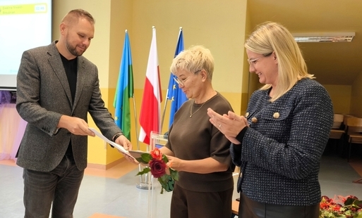 Uroczystość nauczycieli podczas sesji Rady Miejskiej